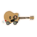 Guitar Car Sticker
